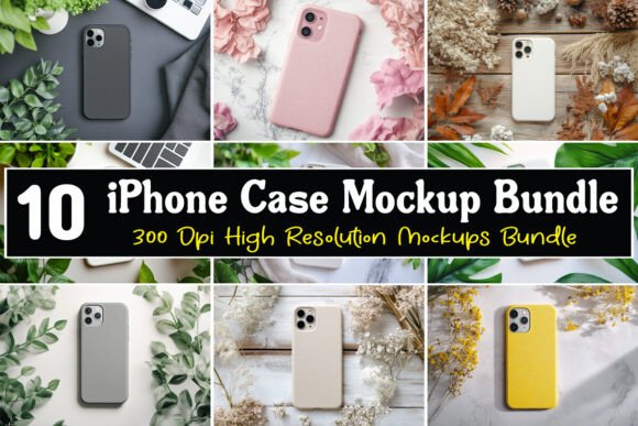 Download IPhone Case Mockup Bundle 16 - Mockup bundle Collection