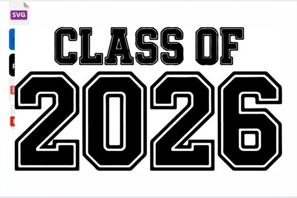 Download Class of 2026 SVG Graduation Design - Class of 2026 svg Collection