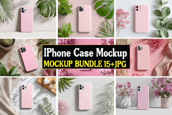 Download IPhone Case Mockup Bundle 33 - Mockup bundle Collection
