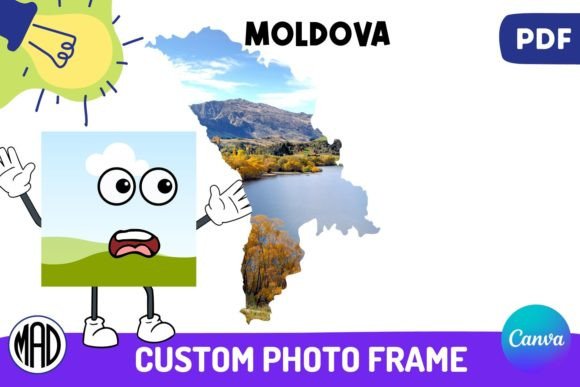 Download Moldova Map Canva Photo Frame in PDF - Canva photo frame Collection