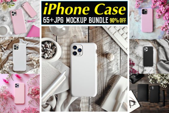 Download IPhone Case Mockup Bundle 1 - Mockup bundle Collection