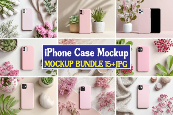 Download IPhone Case Mockup Bundle 29 - Mockup bundle Collection