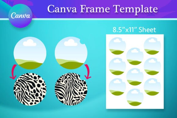 Download Car Coaster Canva Frame Template - Canva frame template Collection
