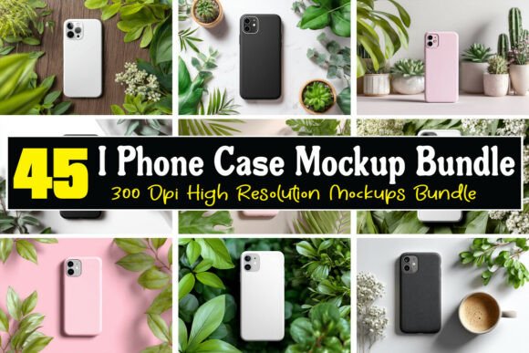 Download IPhone Case Mockup Bundle 38 - Mockup bundle Collection