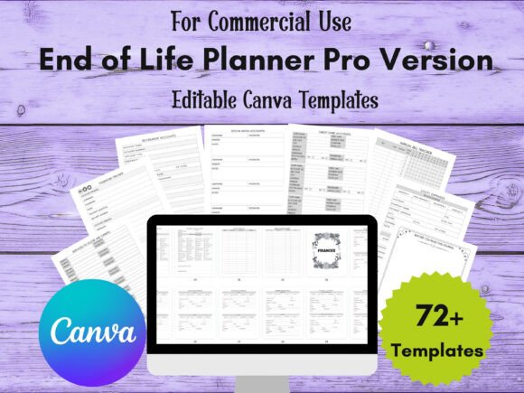 Download Editable End of Life Planner Template - Life planner Collection
