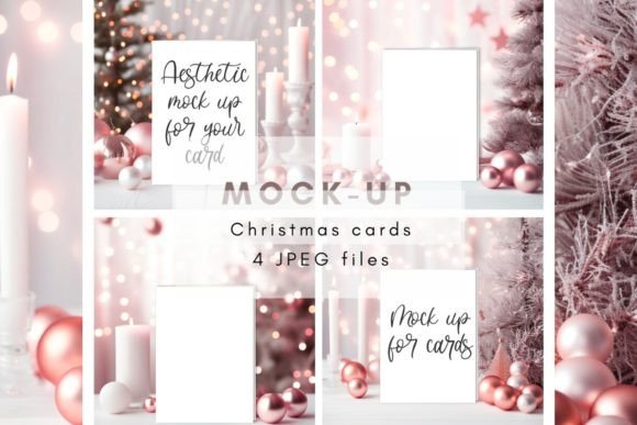Download Christmas Mockup Bundle - 5x7 Holiday - Mockup bundle Collection