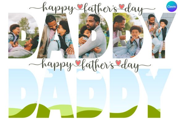 Download Father's Day Canva Photo Frame - Canva photo frame Collection