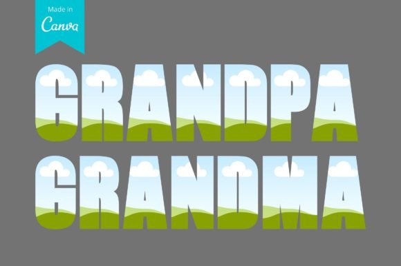 Download Grandma Grandpa Canva Frame Template - Canva frame template Collection