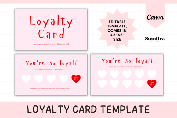 Download Editable Loyalty Card Template 8 - Premium Resources