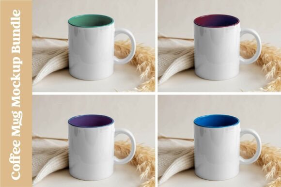 Download Colored Interior Coffee Mug Mockup - Mug Collection
