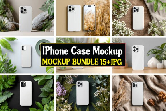 Download IPhone Case Mockup Bundle 32 - Mockup bundle Collection