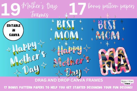 Download Mother's Day Custom Canva Frame Template - Canva frame template Collection
