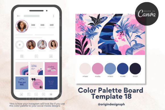 Download Canva Color Palette Template - Premium Bundle